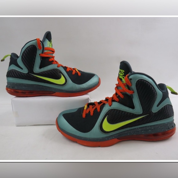 Nike LeBron 9 'Green, Black', Size: 12 (Men) - Picture 4 of 9